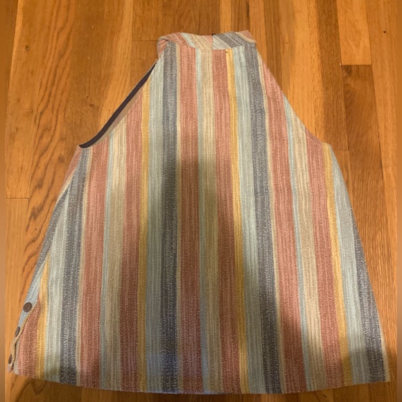 Anthropologie W5 multicolor boho halter top - Picture 5 of 5